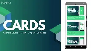 Cards in Jetpack Compose using Kotlin | Android Studio