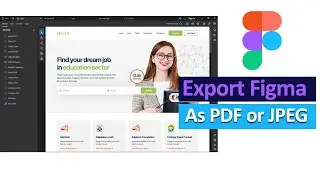 How to Export Figma Design As PDF or JPEG