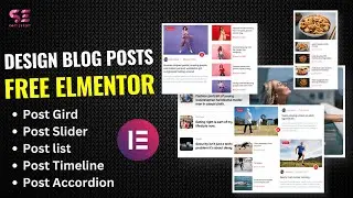 Blog Post Grid or Slider in Free Elementor - Ulimate Post Kit