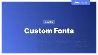 Jitter Basics: Adding Custom Fonts