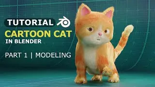 3D Cat | YT Blender Series | Part 1 - Modelling