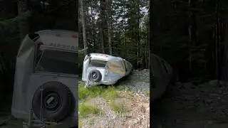 Shattered Dreams: The Tragic Fate of the Crushed Airstream in Alaska