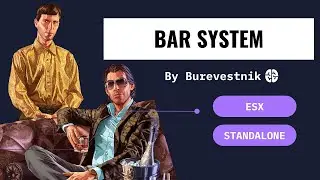 GTA 5 | Bar system | FiveM | ESX | Standalone
