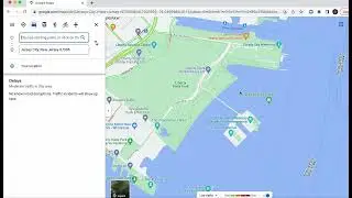 How to Estimate the distance between two points on a Map