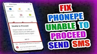 How To Fix Phonepe unable to proceed Problem in Tamil | unable to send sms check your sms pack