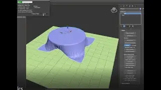 3ds max -cloth basics set up tutorial