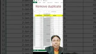 Excel Shorts: Remove Duplicate Values with Blanks #excel