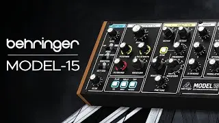 Behringer Model 15 Sound Demo (no talking): 14 Presets for Melodic Techno and Ambient