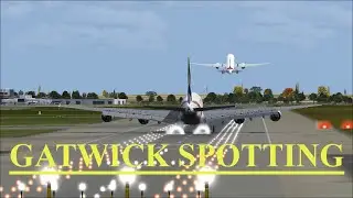 FSX 2015 LANDINGS & TAKEOFFS Pt 2/2 - Ft. A380, B777, B757, B737, A321, A320neo - EGKK