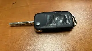 VW Caddy key battery replacement