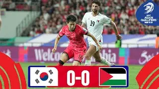 #AsianQualifiers - Road To 26 | Group B : Korea Republic 0-0 Palestine