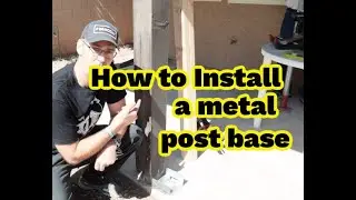 How to replace a house post