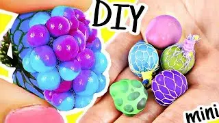 DIY МИНИ АНТИСТРЕСС СВОИМИ РУКАМИ / МИНИ АНТИСТРЕСС ИЗ ЛИЗУНОВ ДЛЯ ШКОЛЫ / DIY Mini Stress Balls!