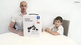 Обзор настольного робота DoBot Magician подключение настройка купить в Украине