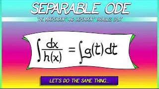 CalcGREEN 2 : Ch. 3.5 : Nonautonomous Separable ODEs