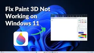 How to Fix Paint 3D Not Working on Windows 11