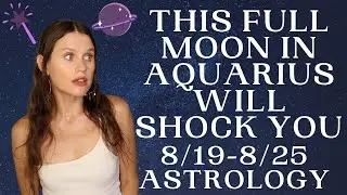 Aquarius Full Moon August 2024, Jupiter square Saturn, Venus square Mars: HUGE Twists + Turns Ahead🎢