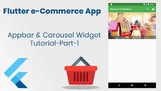 Flutter e Commerce App Development Tutorial Preparation and Slider Using Carousel Part 1