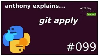 git apply and manual stashing (intermediate) anthony explains 