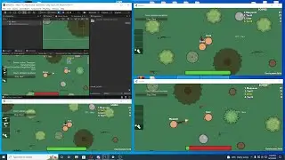 Unity Engine | Mirror Networking - a .io battle royale game