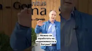 Можно ли заработать на недвижимости в Батуми? 