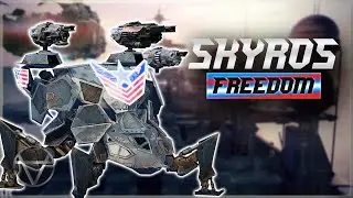 [WR] 🔥 Freedom Skyros w/ Freedom Shotguns – Mk3 Gameplay | War Robots