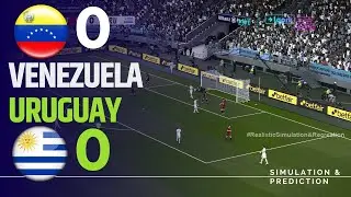 VENEZUELA 0-0 URUGUAY | Resumen • Eliminatorias Sudamericanas 2024 Simulación/Recreación