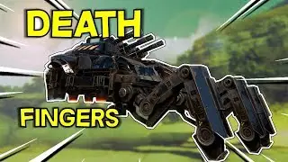 Doom Fingers -- Leg Hover Builds -- Crossout