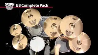 Sabian B8 Complete Pack Cymbal Demo