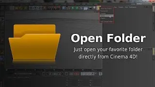 Cinema 4D Free Script: Open Folder