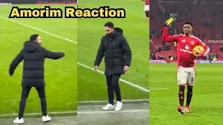 Ruben Amorim REACTION to Amad Goal vs Southampton | Man United vs Southampton.