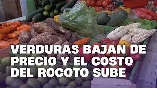 Verduras bajan de precio y el costo del rocoto sube