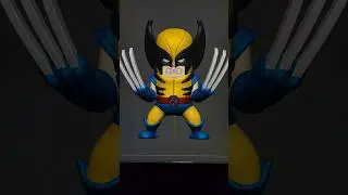 making of mini Wolverine #3dprinting