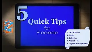 Quick and Easy Procreate Tips and Tricks | Procreate Basics | Intro to Procreate | Beginner Tutorial