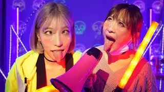 How long can you do AHEGAO? | Japan's Ahegao Exhibition