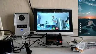 1080P poe video intercom system for villa,support max 4 doorbell cameras,4 ip cameras and 6 monitors