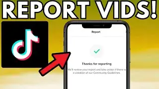 How to Report a Video on TikTok 2024