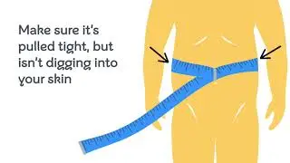 How do you measure your waist?