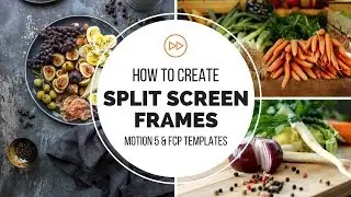 How to Create Split Screen Frames - Motion 5 & FCP Templates