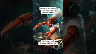 What happens when you ask AI to create a EDM song about fried rice 😂 #ai #aibeats #generativeai