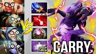 Imba Bane Carry vs Team Carry 500 Dmg/Heal Per Sec Cancer Gameplay by Waga WTF Dota 2