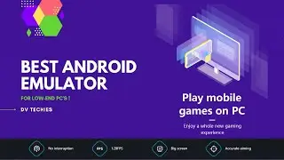 Best Android Emulator For Low-End PC's | Killer Of All Emulator -2022