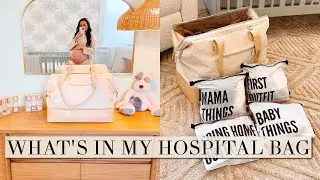 Pack With Me For Labor And Delivery As A First Time Mom!