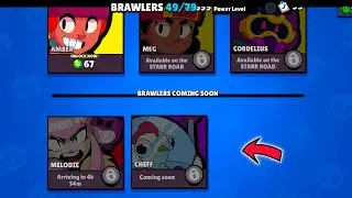 Surprise🎉 MELODIE + CHEFF 🤩 2 New Brawlers !?! Brawl Stars