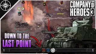 The MOST INTENSE Match Yet... | Company of Heroes 3 Multiplayer