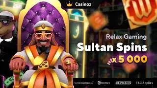 Sultan Spins 😱 (Relax Gaming) 💰 slot review