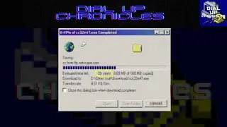 Downloading with DialUp! - in 2022