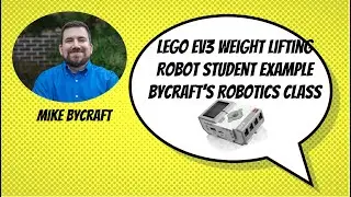 LEGO EV3 Robot Weight Lifter