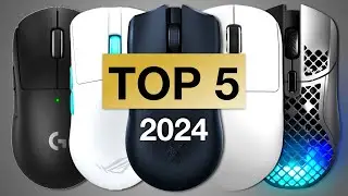 THE BEST GAMING MICE OF 2024 | TOP 5 WIRELESS GAMING MICE