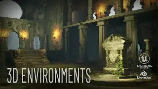 3D Game Environments in Blender and Unreal Engine 5 I Trailer